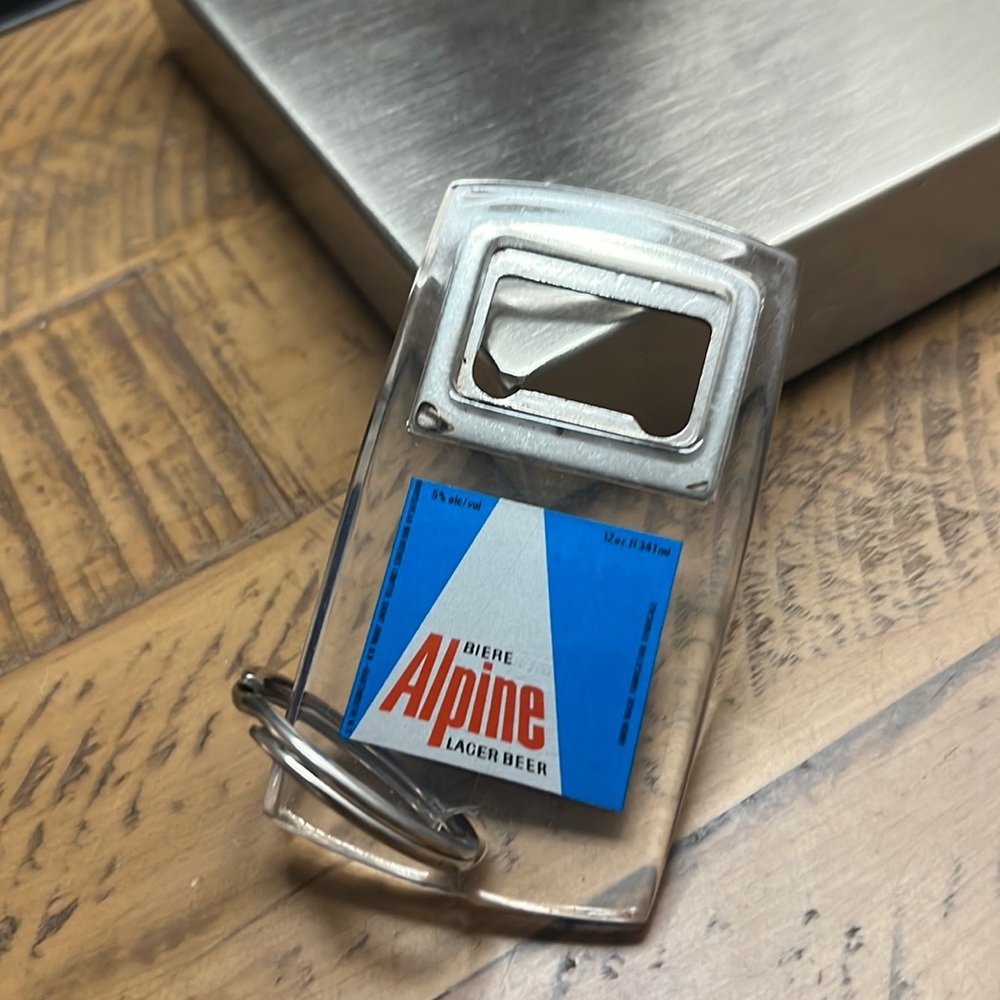Vintage Alpine Beer Bottle Opener